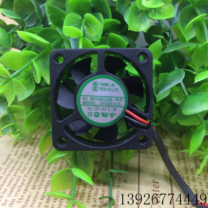 Yonglin 4cm 4010 DFS401012L 12V 0.7W 4CM Two-Wire Cooling Fan-inewdeals.com