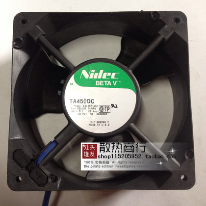 Japan Nidec TA450DC B31257-16A 12038 DC24V 0.28A Cooling Fan-inewdeals.com
