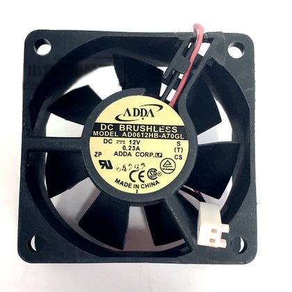 ADDA AD0612HB-A70GL 60 * 60 * 25 6CM 12V 0.23A cooling fan