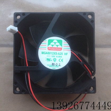 MAGIC MGA8012XS-A25 HF 12V 0.39A 8CM Max Airflow Rate Cooling Fan-inewdeals.com