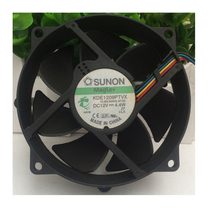 Sunon 9cm 9025 4-Pin Maglev Fan KDE1209PTVX 12V 4.4W Circular