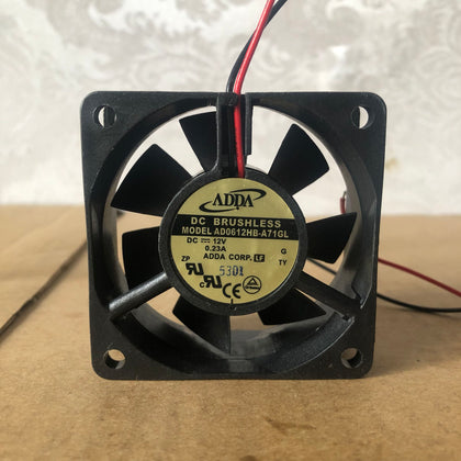 Adda 6025 6cm/cm 12V 0.23a Ball Cooling Fan AD0612HB-A71GL-inewdeals.com