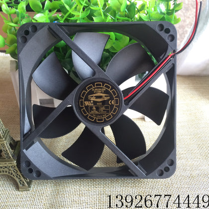 Yuelun D12SM-12 D12SL-12 D12SH-12 12V 0.30a Power Mute Cooling Fan-inewdeals.com