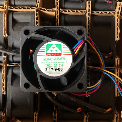 Yongli MGT4012UB-W20 12V 0.30a 4020 4cm PWM Cooling Fan-inewdeals.com