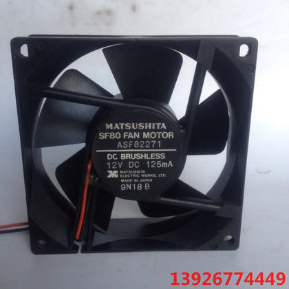 MATSUSHITA SF80 FAN MOTOR ASF82271 12V 125mA-inewdeals.com