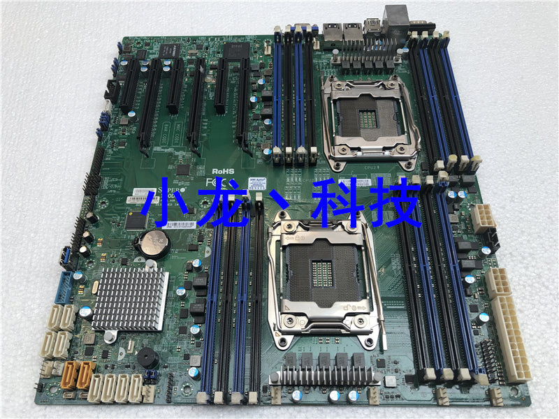 Ultrafine X10DRI C612 LGA2011 Dual Server X99 Motherboard Support E5-2600V3 V4