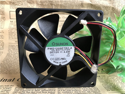 For SUNON and PMD1209PTB2-A 9025 90mm 12V 4.6W server cooling fan 90*90*25mm