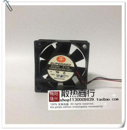 Benny CHA6024CSN-O-1 24V 0.11A 6cm 6025 2-Wire Fan-inewdeals.com