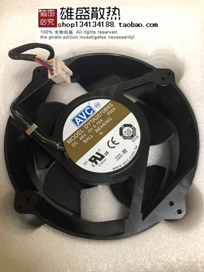 AVC 20070 48V 5.16A 20CM Metal Fan DYTA2070B8S Double Ball Max Airflow Rate-inewdeals.com