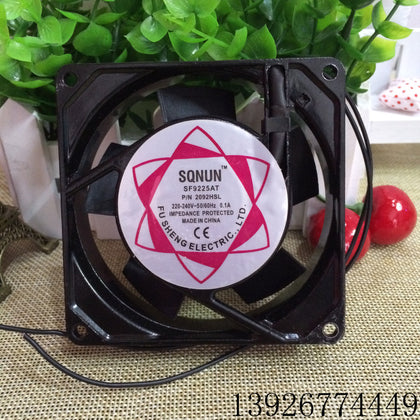 9cm 220V Fan 90*90 * 25MM Mute Axial Flow Metal Fan Cabinet Cooling Fan-inewdeals.com