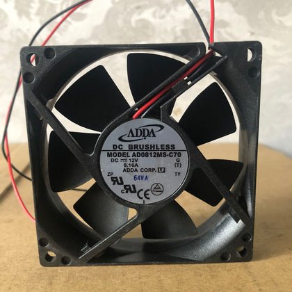 Adda AD0812MS-C70 12V 0.16A 8cm 8020 2-Wire Fan 80*80 * 20MM-inewdeals.com