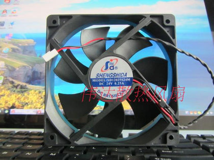 12025 DC24V SD12025S24M 120 * 120 * 25mm cooling fan - inewdeals.com