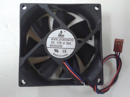 12V 0.30A JD-8025M-12S three-wire cooling fan - inewdeals.com