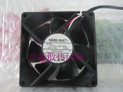 3110kl-05w-b89 nmb-mat 80 25mm 24v 0.23 frequency converter ventilation fan - inewdeals.com