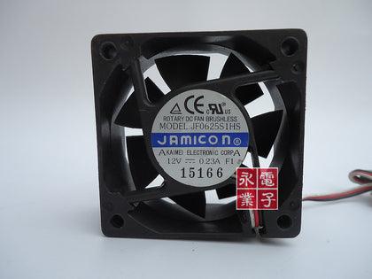 6CM 12V 6025 0.23A JF0625S1HS 60*60*25MM JAMICON mute fan - inewdeals.com
