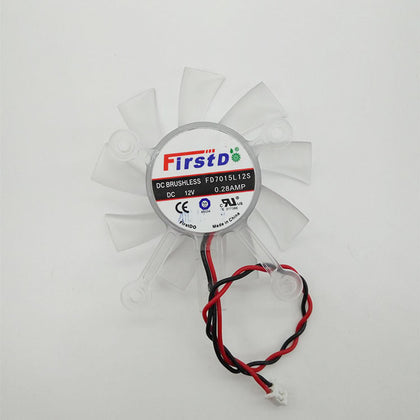 8600GT graphics fan fan cooling fan radiator diameter 6.5cm pitch 4.3cm - inewdeals.com