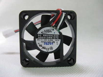 ADDA 4010 4cm AD0412MB-G76 12V 0.08A 40 * 40 * 10mm ultra-quiet dual ball bearing fan - inewdeals.com