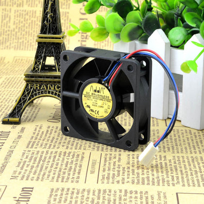 ADDA 6020 6CM 12V 0.13A AD0612MS-C76GL 60 * 60 * 20mm ultra-quiet fan - inewdeals.com