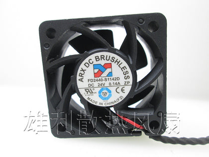 ARX 4CM FD2440-S1142D 24V 0.14A ultra-quiet cooling fan - inewdeals.com