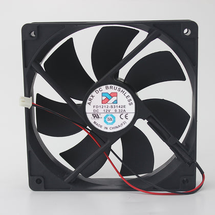 ARX FD1212-S3142E 12025 12V 0.32A oily chassis cooling fan - inewdeals.com