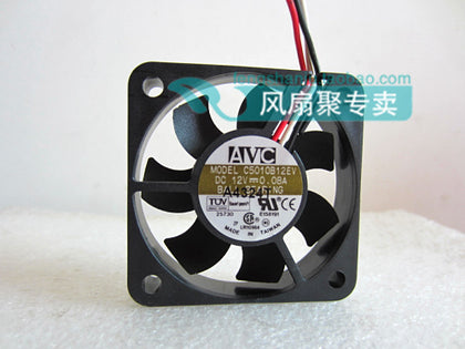 AVC C5010B12EV 5CM5010 12V 0.08A Double Ball Mute Cooling Fan - inewdeals.com