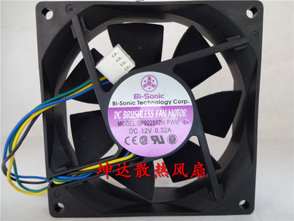 BI-SONIC 9025 SP922512H PWM 90 * 90 * 25MM 2 wire 4 wire chassis hydraulic fan - inewdeals.com