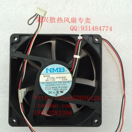 Beauty Praia NMB 4715KL-07W-B39 48V 120 * 120 * 38mm cooling fan drive - inewdeals.com