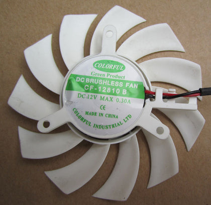 CF-12810B 12V 0.30A Pitch 39 * 39 * 39mm 2.0 Plug video card fan - inewdeals.com