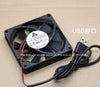 Delta 8015 AF0805MB 80mm * 80mm * 15mm Ultra-thin USB fan DC 5V cooling fan Mute fan