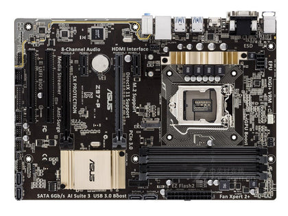 Motherboard for Asus Z97-P LGA 1150 DDR3 i7 i5 i3 32GB SATA3 USB2.0 USB3.0 ATX Z97 Desktop motherboards - inewdeals.com