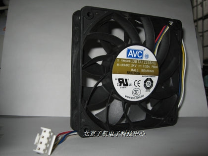  AVC DBTA1225BHU 12025 24V 0.32A 120 * 120 * 25MM cooling fan - inewdeals.com