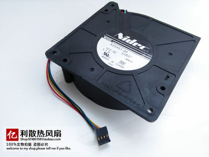 NIDEC 12032 12V 1.1A GAMMA32 A35451-34 120 * 120 * 32mm Switch Cooling Fan Drum Machine - inewdeals.com