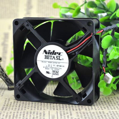 NIDEC D08A-24TS2 01 24V 8CM 80X25MM inverter cooling fan - inewdeals.com