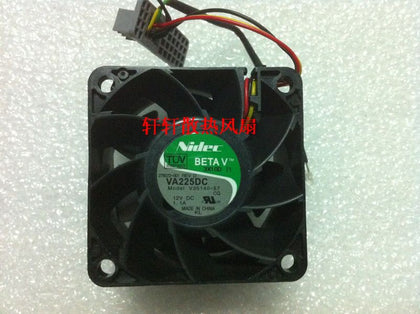 Nidec 6038 12v 1.1A V35140-57 60 * 60 * 38mm three-wire ball bearing cooling fan - inewdeals.com