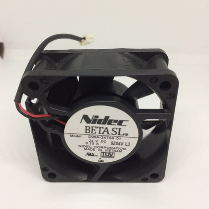 Nidec D06A-24TS801 6025 60 * 60 * 25MM double ball ABB inverter cooling fan - inewdeals.com