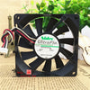 Nidec U80R24MLAB-53  8015 24V 0.07A 80 * 80 * 15MM three-wire cooling fan