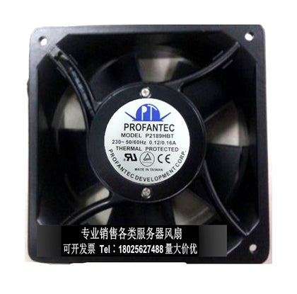 P2189HBT AC230V 176 * 176 * 89MM 17689 High temperature cooling fan fan - inewdeals.com