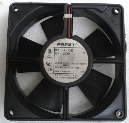 PAPST 12CM 12032 MULTIFAN 4382 12V 5W120 * 120 * 32MM two wire cooling fan - inewdeals.com