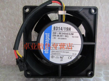 PAPST 8314/19H 24V 6W 245MA 80 * 80 * 32MM inverter fan - inewdeals.com