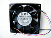 SERVO 12038 12V 1.2A D1238E12B7AS-14 12 * 12 * 3.8CM three-wire metal frame large air volume fan