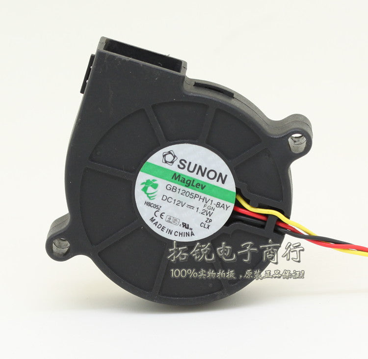 Sunon GB1205PHV1-8AY 5015 5cm 12V 1.2W50*50*15mm magnetic bearing cooling fan