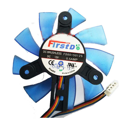 XFX HD6850 6870 6790 6770 4860 FD8015U12S graphics card fan