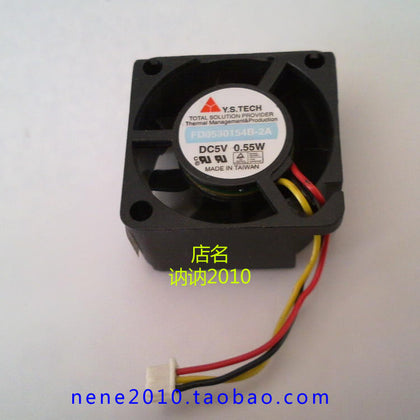 YSTECH 3cm 3015 5V 0.55W FD0530154B-2A 30 * 30 * 15mm 3pin notebook fan - inewdeals.com