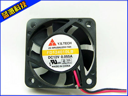 YSTECH/FD124010LB 0.09A/0.055A 40 * 40 * 10MM STB/VCR Fan  Cooling fan - inewdeals.com