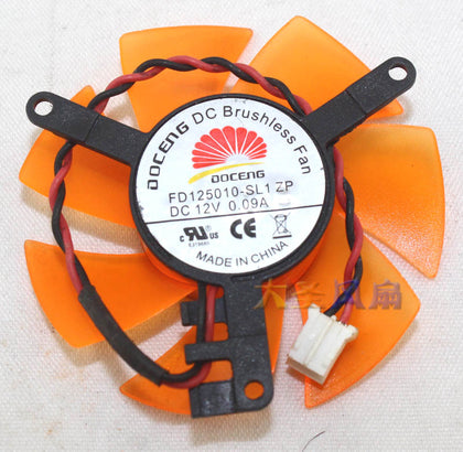 ZOTAC FD125010-SL1 12V 0.09A 2-wire graphics fan - inewdeals.com