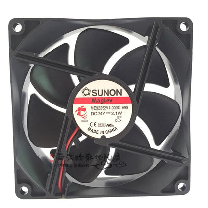 built SUNON ME92252V1-000C-A99 9225 24V 2.1W92 * 92 * 25mm inverter cooling fan - inewdeals.com