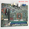 PC de bureau carte mère Lenovo H3005 H5005 G5005 F5005 CFT3I1 CPU A6-7310 entièrement testé et fonctionnel