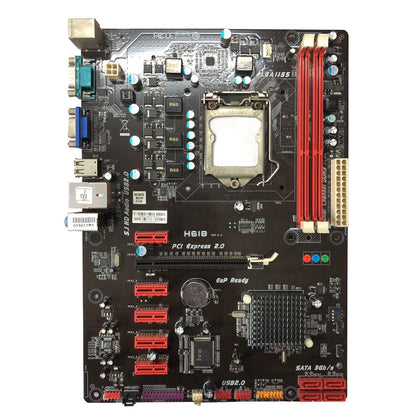 PC Motherboard BIOSTAR H61B DDR3 1155 H61 Integrated luxury Support 6 Cards