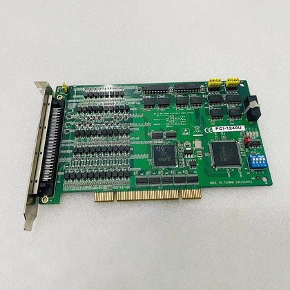 PCI-1240U REV.B1 01-2 Advantech Step/pulse Servo Motion Control Card