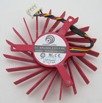 PLD06010B12HH Video Card Cooling Fan Replacement For ATI Radeon HD3850 HD4850 Graphics FirePro V7900 SDI 60mm DC12V 0.4A - inewdeals.com